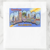 Vintag Chicago Illinois Stickers (Tasche)