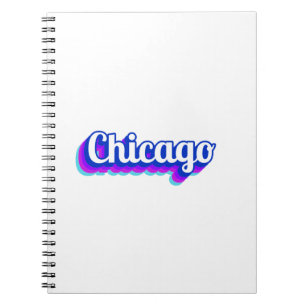 Vintag Chicago Notizblock