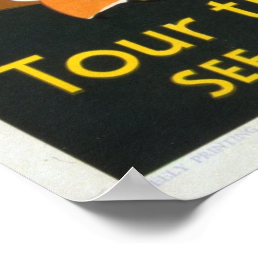 Vintag Chicago Poster (Ecke)