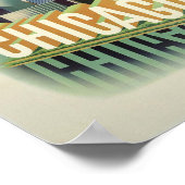 Vintag Chicago Poster (Ecke)