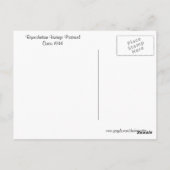 Vintag Chicago Postkarte (Rückseite)