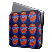 Vintag Chicago Roller Rink Laptopschutzhülle (Vorderseite Links)