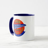 Vintag Chicago Roller Rink Tasse (Vorderseite Links)