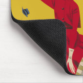 Vintag Chicago USA Air Travel Advertisement Mousepad (Ecke)