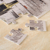 Vintag Chicago USA Air Travel Advertisement Puzzle (Seite)