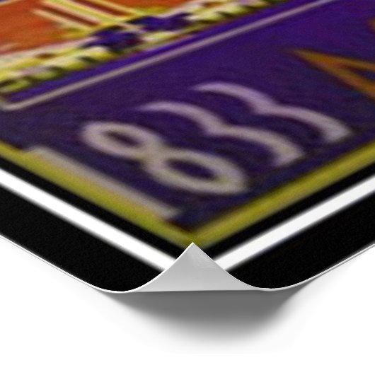 Vintag Chicago, USA - Poster (Ecke)