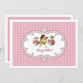 Vintag Chick Custom Oaster Brunch Einladung (Vorne/Hinten)