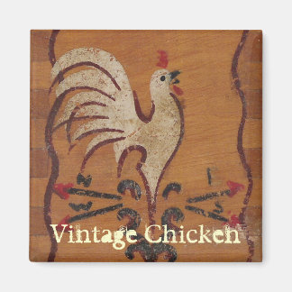 Vintag Chicken Magnet