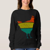 Vintag Chicken Mama Sweatshirt (Vorderseite)