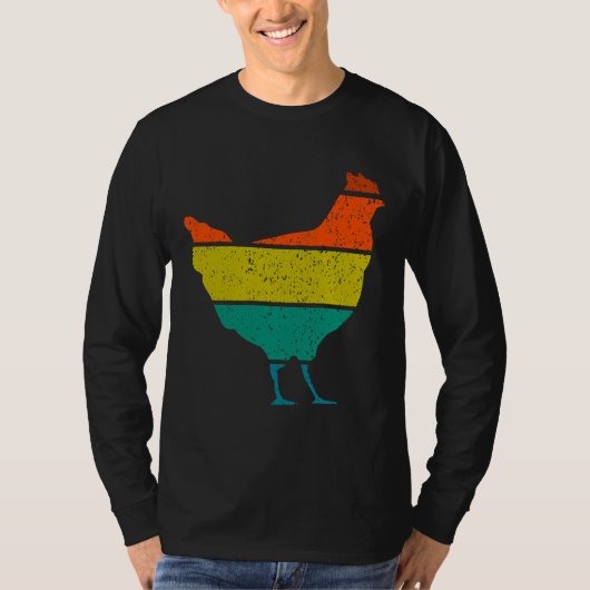 Vintag Chicken Mama T-Shirt (Vorderseite)