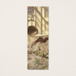 Vintag Child Reading a Book, Jessie Willcox Smith
