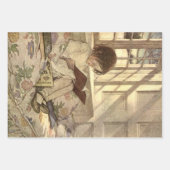 Vintag Child Reading a Book, Jessie Willcox Smith Geschenkpapier Set (Vorderseite 2)
