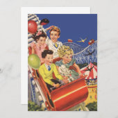 Vintag Children Balloons Dog Roller Untersetzer Ri (Vorne/Hinten)