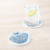 Vintag Chinoiserie Vase Ginger Jar Getränkeuntersetzer (Seite)