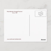 Vintag Chipmunk Postkarte (Rückseite)