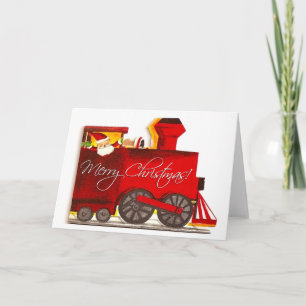 Vintag Choo-Choo-Zug Weihnachten