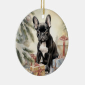 Vintag Christimas Keramik Ornament (Rechts)