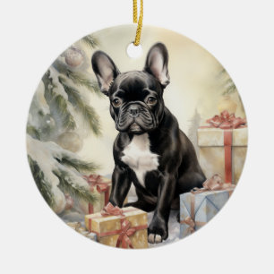 Vintag Christimas Keramik Ornament