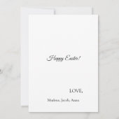 Vintag Christus ist Ostern Christlich Religiös Einladung (Rückseite)