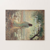 Vintag Christus ist Ostern Christlich Religiös Puzzle (Horizontal)