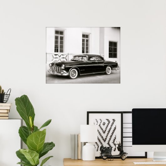 Vintag Chrysler Imperial Poster (Heimbüro)