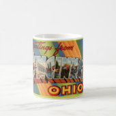 Vintag Cincinnati Greeting Kaffeetasse (Mittel)
