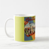 Vintag Cincinnati Greeting Kaffeetasse (Links)