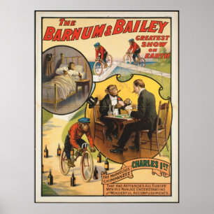 Vintag: Circus Barnum & Bailey - Poster