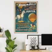 Vintag: Circus Barnum & Bailey - Poster (Heimbüro)