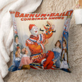 Vintag Circus Clown Show Kissen (Decke)