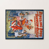 Vintag Circus Clown Show Puzzle (Horizontal)