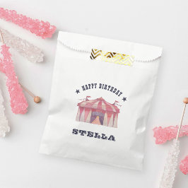 Vintag Circus Personalisiert Geburtstagsparty Geschenktütchen