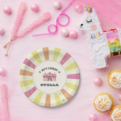 Vintag Circus Personalisiert Geburtstagsparty Pappteller (Party)