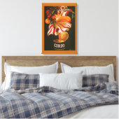 Vintag Cirio Cherries Italienisch Leinwanddruck (Insitu (Schlafzimmer))