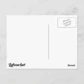 Vintag Citroën DS Postkarte (Rückseite)