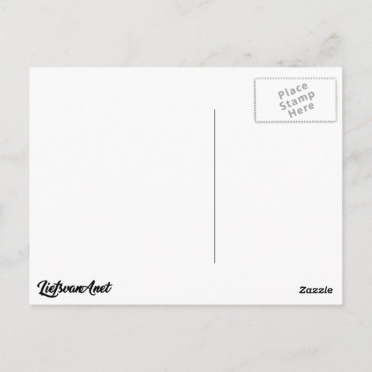 Vintag Citroën DS Postkarte (Rückseite)