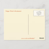 Vintag Citronnelle Ad Postkarte (Rückseite)