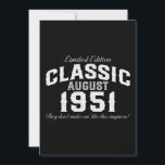 Vintag Classic Car 1951 70. Geburtstag Einladung<br><div class="desc">Vintag Classic Car 1951 70. Geburtstag</div>