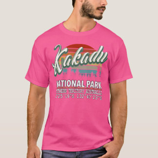Vintag Classic Retro Color Kakadu Nationalpark W T-Shirt
