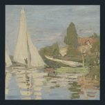 Vintag Claude Monet Regattas in Argenteuil Künstlicher Leinwanddruck<br><div class="desc">Eine wunderschöne Reproduktion von Regattas in Argentinien,  die 1872 vom französischen impressionistischen Maler Claude Monet gemalt wurde (1840 - 1926).</div>