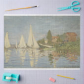 Vintag Claude Monet Regattas in Argentinien Seidenpapier (Basteln)