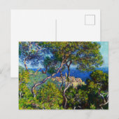 Vintag Claude Monets Bordighera Postkarte (Vorne/Hinten)