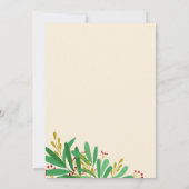 Vintag Cloche Derby Birthday Party Einladung (Rückseite)