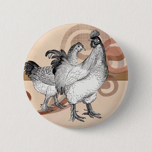 Vintag Cochins Button (Vorderseite)