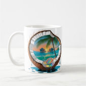 Vintag Coconut Cabana Kaffeetasse (Links)