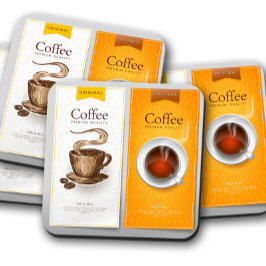 Vintag Coffee Cork Untersetzer Set | Kaffeemarke