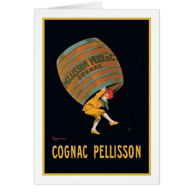 Vintag Cognac Pellisson Ad (Vorne)