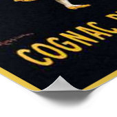 Vintag Cognac Pellisson Ad Poster (Ecke)