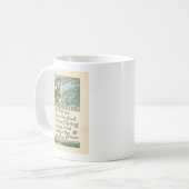 Vintag Colleen Spring Kleeblatt St Patrick's Day Kaffeetasse (Vorderseite Links)
