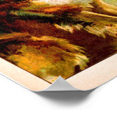 Vintag Collie Dog Poster (Ecke)
